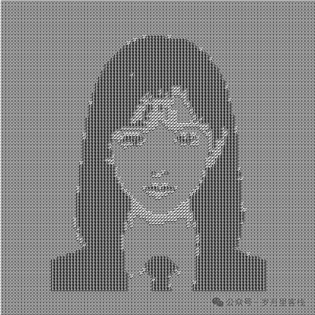 Python Text Portrait Generator