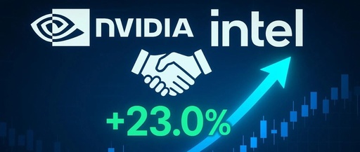 Industry Update: Chip Landscape Reshuffled? Nvidia Invests in Intel, Intel's Stock Surges Over 30%
