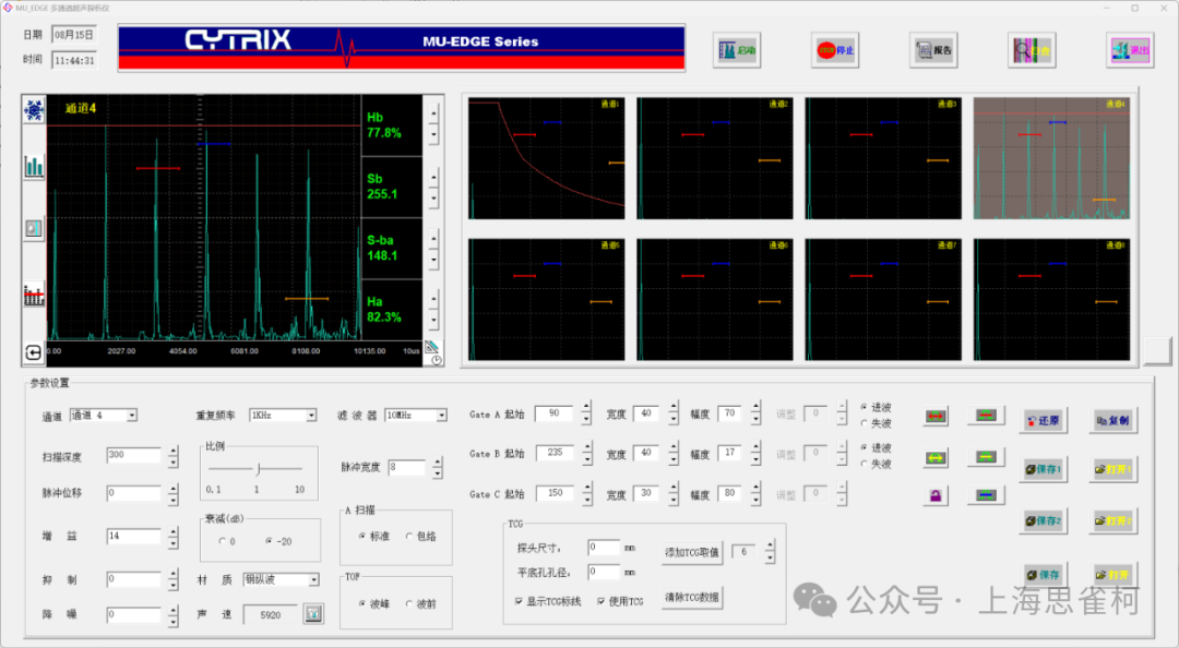 What is the Ultrasonic Testing DAC/TCG Curve?