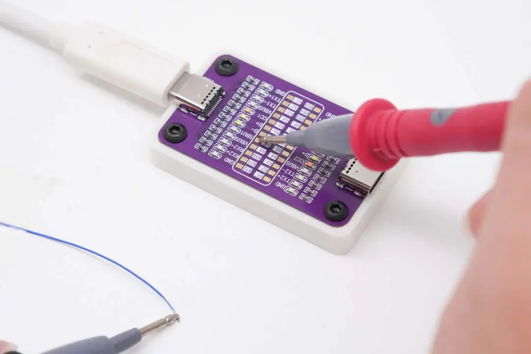 Tutorial for Judging the Wiring Sequence of POWER-Z CT001 Type-C Cable Tester
