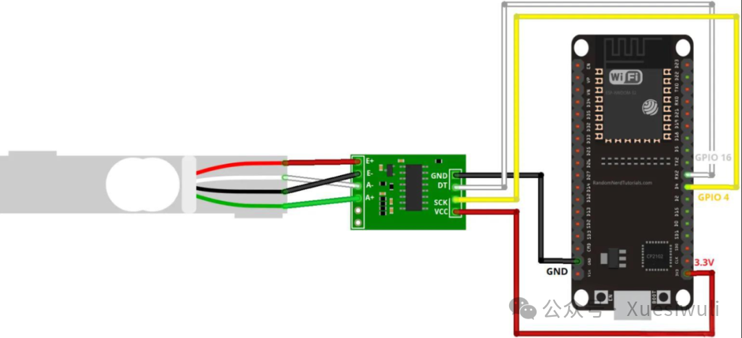 Creating a Force Sensor Based on ESP32 and HX711