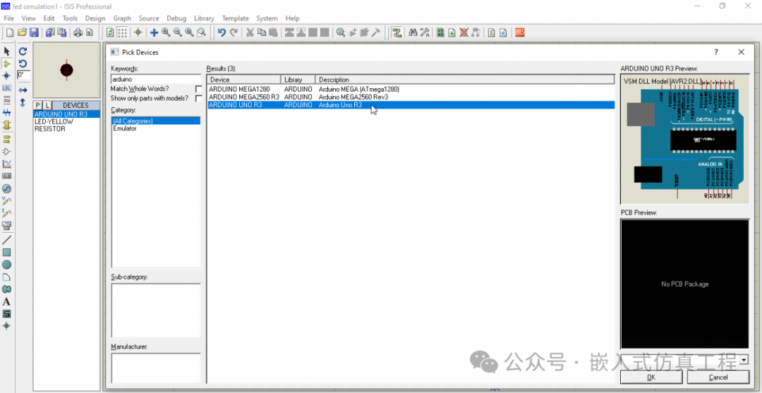 Basic Knowledge and Examples of Arduino Proteus Simulation