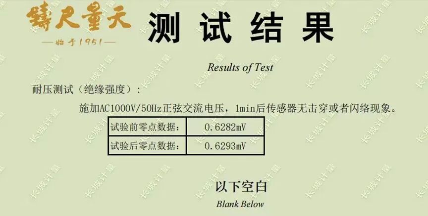 Hunan Qitai Sensor: Major Breakthrough in Insulation Voltage of Metal-Based Pressure Sensitive Chips