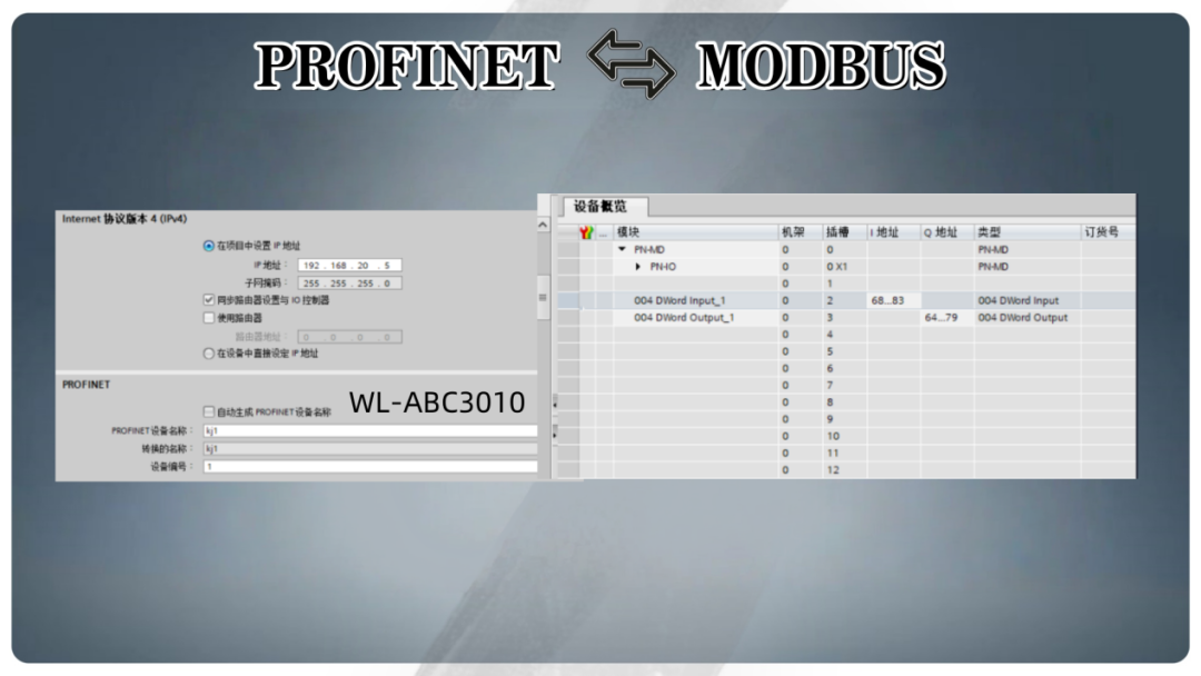 Configuration Case of Modbus to Profinet Gateway Connecting TP613 Three-Phase Smart Power Meter and PLC