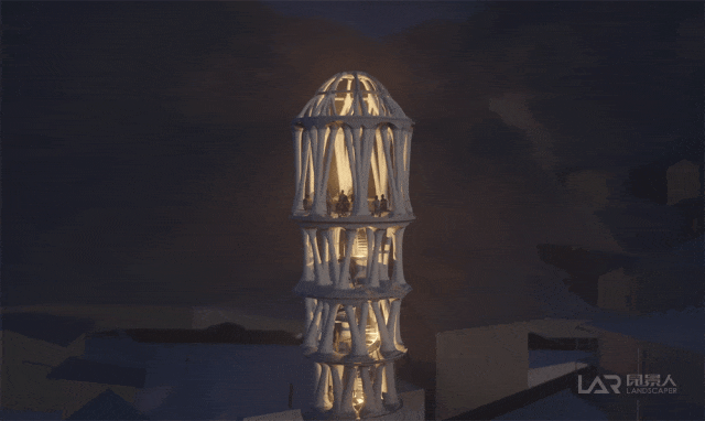 The World's Tallest 3D Printed White Tower Arrives in the Alps