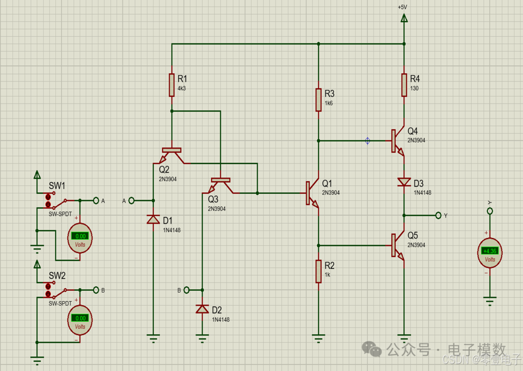Proteus Digital Circuit Simulation