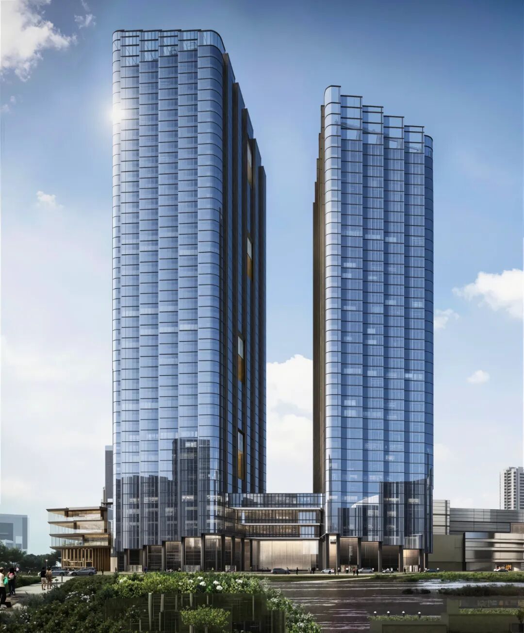 SOM Project: Shanghai Zhenru China Overseas Center