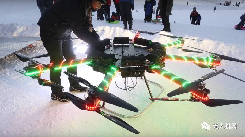 Incredible! DIY Human-Powered Skiing Drone by Innovators Abroad