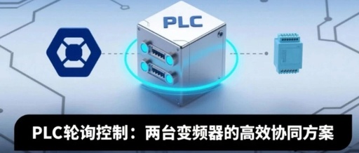 Easily Achieve Polling Control of Two Inverters with Mitsubishi PLC and BD Board!
