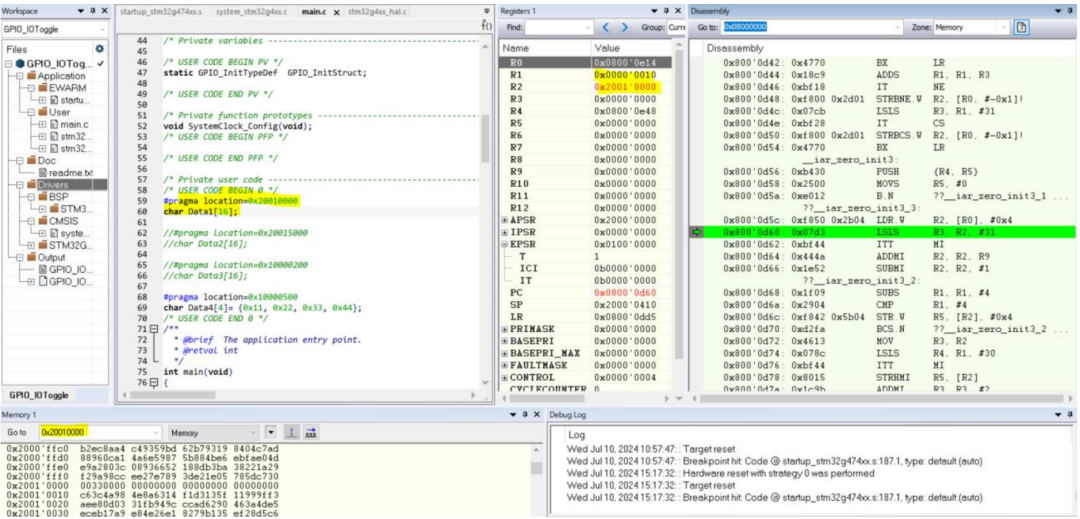Practical Experience: Detailed Explanation of SRAM Write Error in STM32G474 Errata Manual