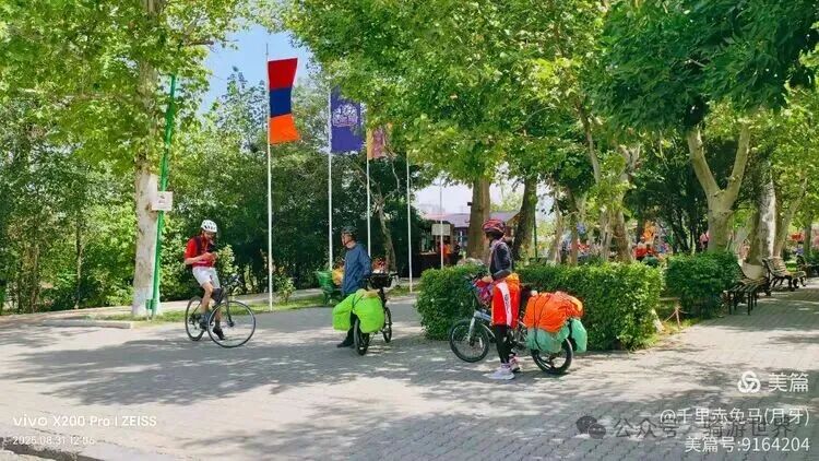 A Return Customer After Eating Fish; Cycling from 11°C to 38°C to Yerevan (Days 19-20 of Cycling in the Caucasus + Turkey)