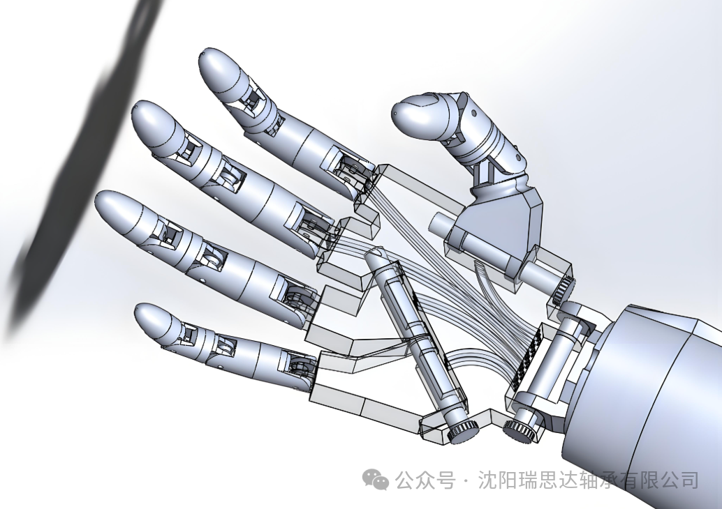 Applications of Bearings and Sensors in Humanoid Robotic Hands