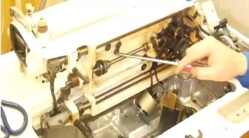 Maintenance of Industrial Sewing Machine Computerized Flatbed Machines