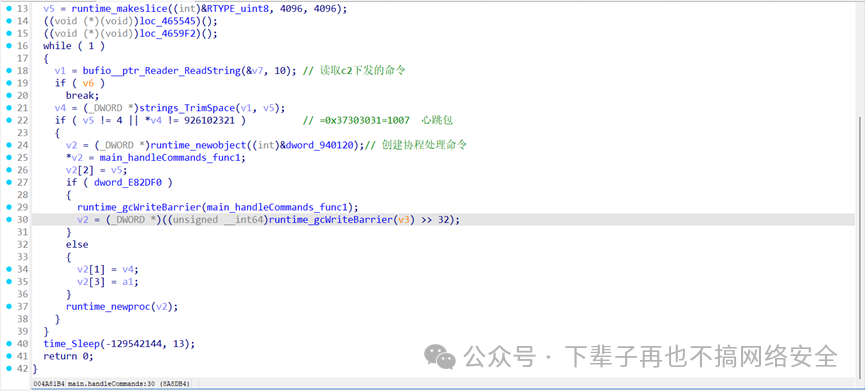 Analysis of the Execution Process of HTTPBot Botnet
