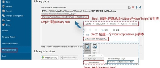 How to Run Your Own Python Scripts in CST?