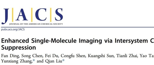 J.Am.Chem.Soc: Enhancing Single-Molecule Imaging Performance via Intersystem Crossing Suppression