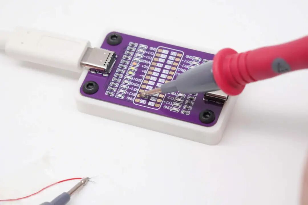 Tutorial for Judging the Wiring Sequence of POWER-Z CT001 Type-C Cable Tester