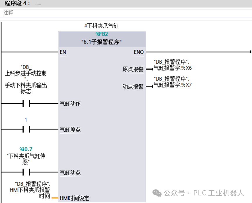Universal PLC Program Framework: Writing Alarm Programs