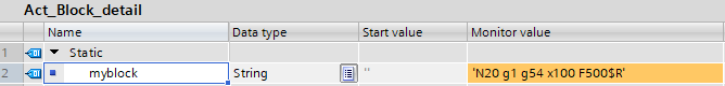 Reading the Current Processing Program Segment with PLC