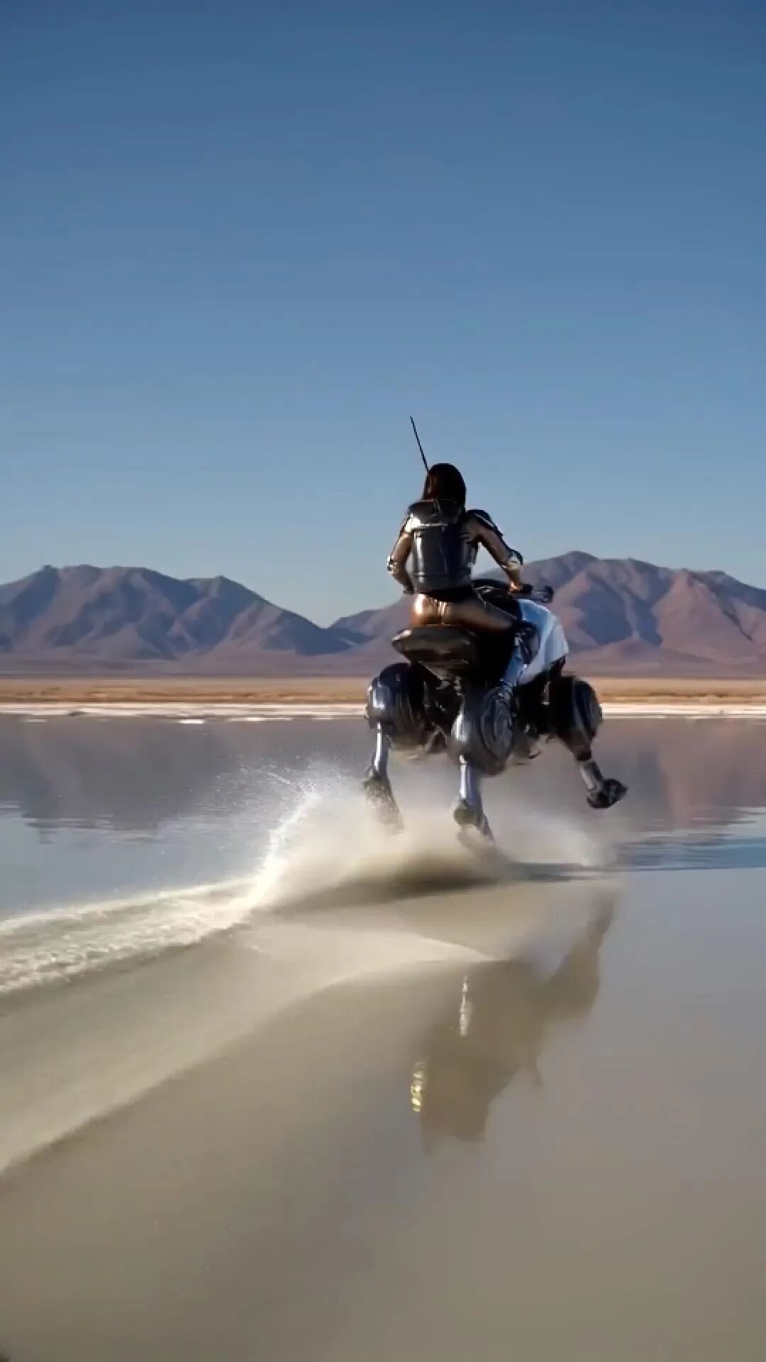 Robot Design: Female Rider Operating a Robotic Horse