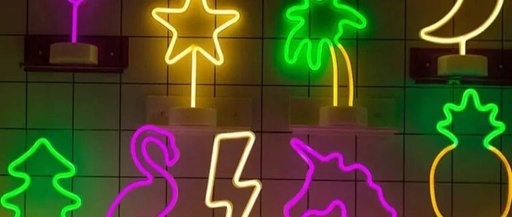 A Brief History of Neon Lights for Kids