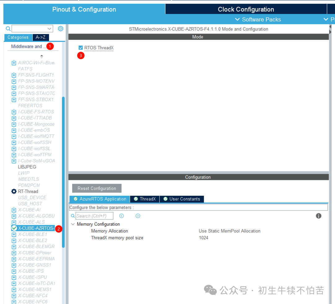 Easily Porting the ThreadX Ecosystem Using STM32CubeMX