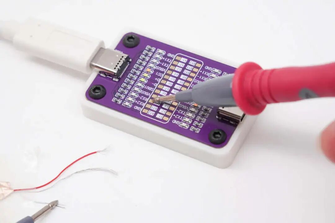 Tutorial for Judging the Wiring Sequence of POWER-Z CT001 Type-C Cable Tester