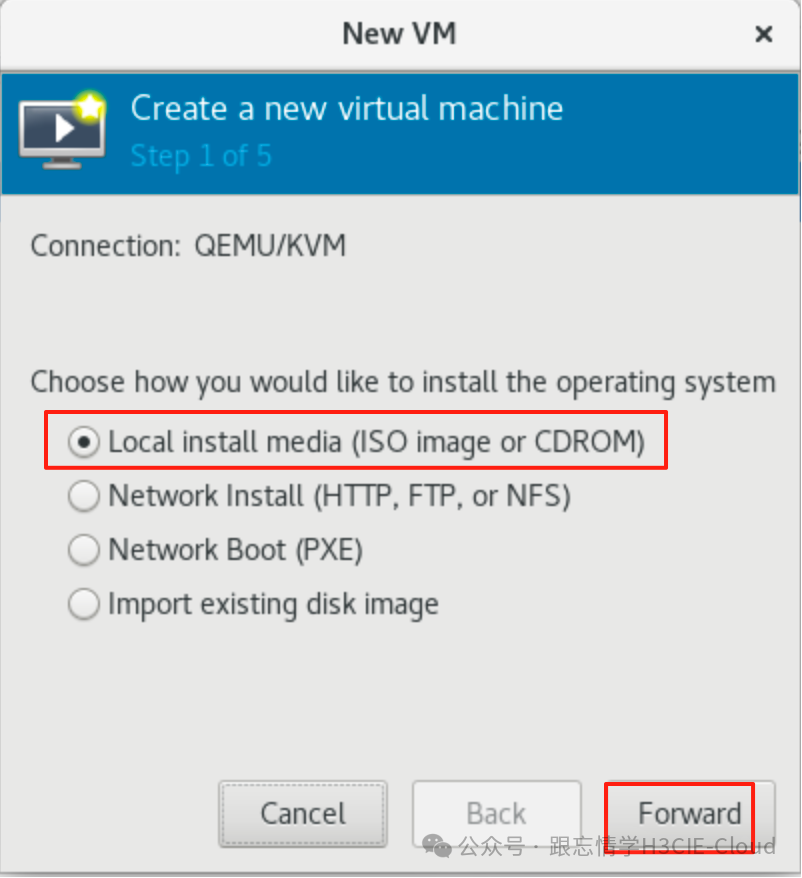 Deployment of KVM Virtualization Technology