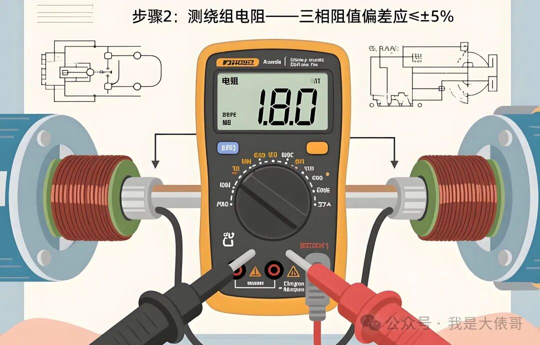 Using a Multimeter to Measure Three-Phase Motors: Which Settings to Use and How to Measure