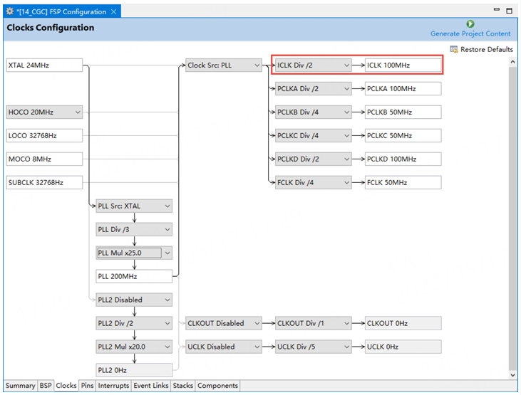Experiment 1: Configuring the System Clock