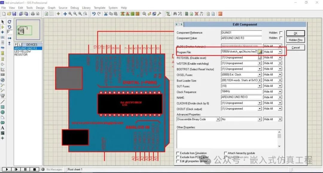 Basic Knowledge and Examples of Arduino Proteus Simulation