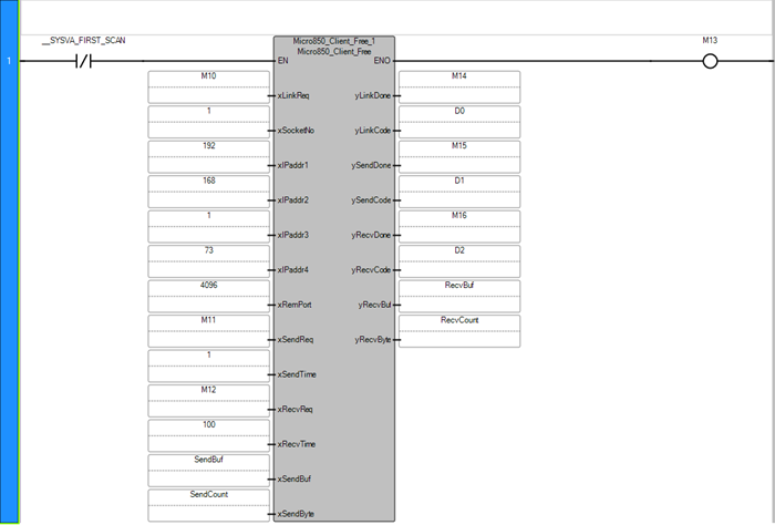 Standardization of Mainstream PLC Socket TCP Client Communication