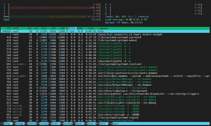 Fundamentals of the Linux Operating System: In-Depth Analysis of Common Process Commands
