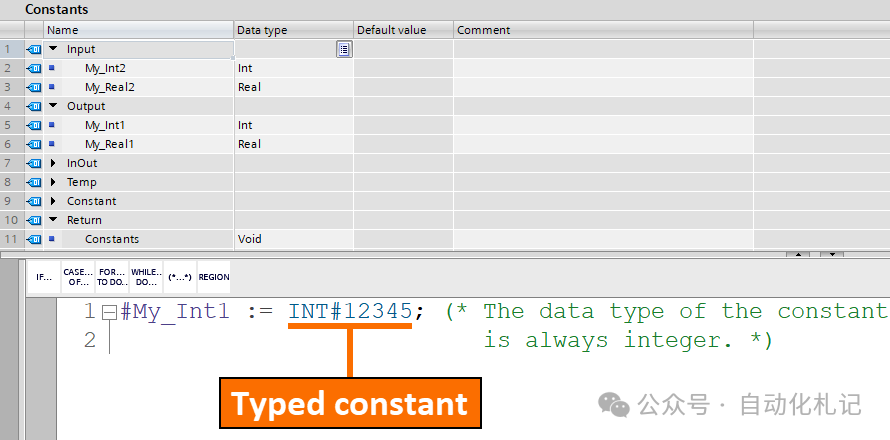 Guide to Constants in Siemens PLC Programming - TIA Portal