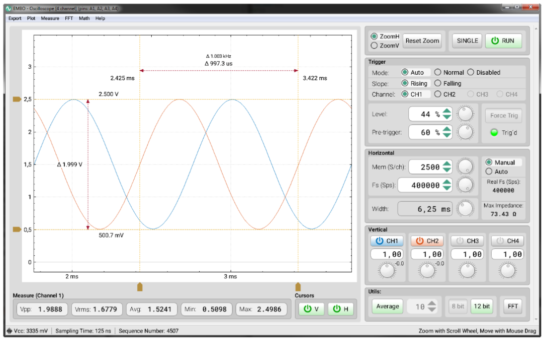 EMBO: A Low-Cost, All-in-One Open Source 'Desktop-Level' Tester Integrating Oscilloscope, Logic Analyzer, and Digital Multimeter on an STM32 Development Board