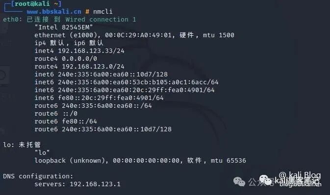 20 Common Network Commands in Kali Linux