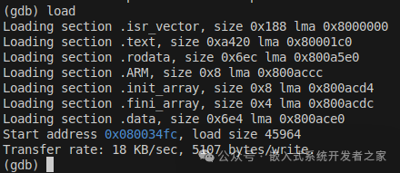 Debugging with arm-none-eabi-gdb in Ubuntu