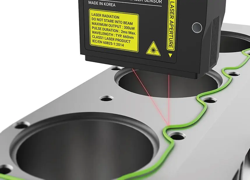 BD Series Laser Displacement Sensors (Retroreflective Type): Stable Measurement of Mirror or Transparent Materials