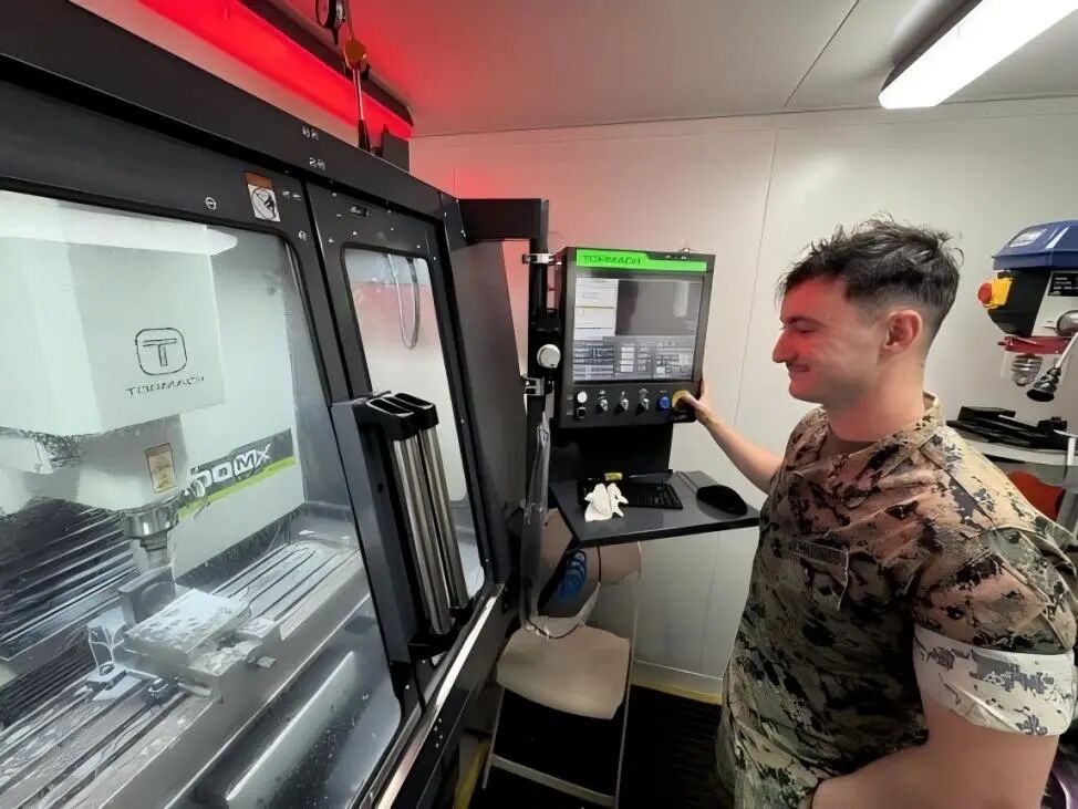 US Navy Demonstrates 3D Printing Technology to Accelerate Rapid Repair of Critical Battlefield Components