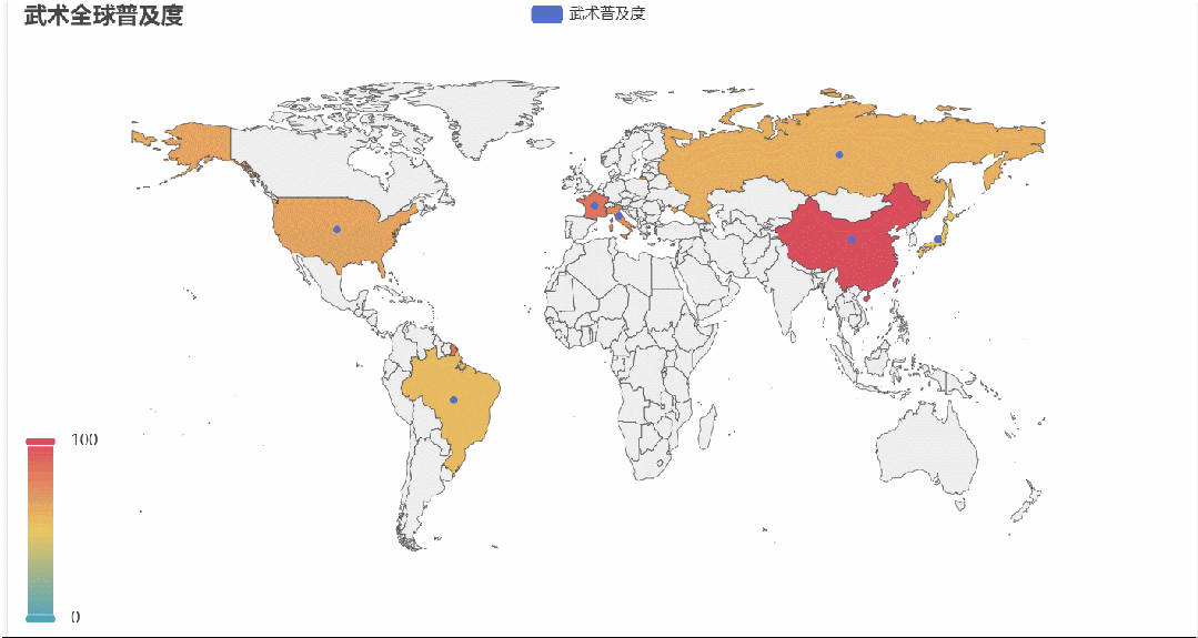 Python Visualization of the Chengdu World Games: Gold Medal Leadership and Global Impact of Traditional Sports
