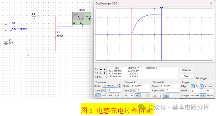 Simulating the Charging and Discharging Process of Inductive Components with Multisim