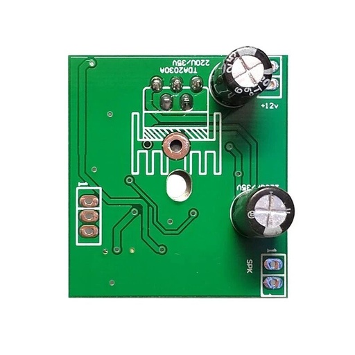 15W Voice Amplifier Board for Reversing Horn - NVC Voice Module Music Amplifier