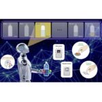 Robotic Finger with Multimodal Tactile Sensor System for Classification of Bottled Liquids