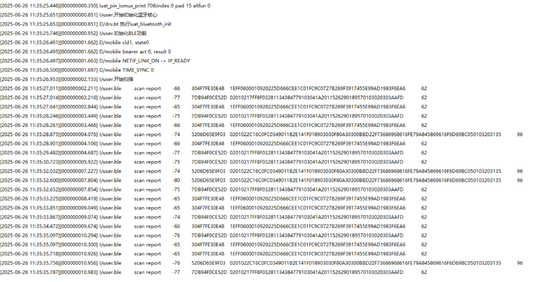 Air8000 Bluetooth Scanning Source Code Opened: What Fun Applications Would You Like to Create?
