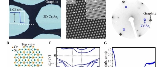 Professor Wei Chen from National University of Singapore: Doping-Tunable Charge Ordering in Semiconducting Single-Layer Cr2Se3 | Science Advances