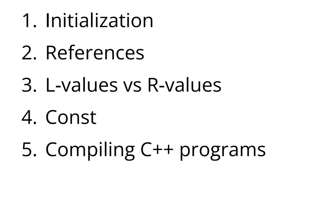 CS106L Lecture 3: C++11 List Initialization and Lvalues vs Rvalues