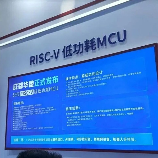 Not Just High-Speed ADCs: Chengdu Huayi's Ultra-Low Power RISC-V MCU Targets AI Glasses and More
