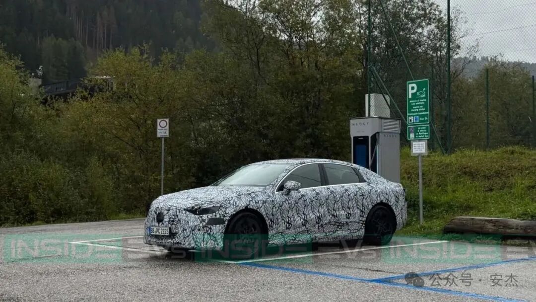 Mercedes-Benz Electric C-Class Prototype Road Test Exposed