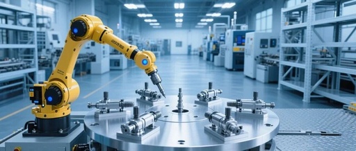 Practical Case: Xinjie PLC Controls a 6-Station Rotary Table Automatic Drilling and Tapping System (Source Code Attached at the End)