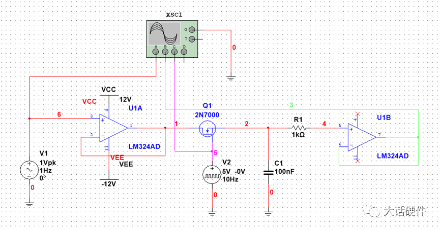 Analyzing the Working Principle of ADC Using Multisim